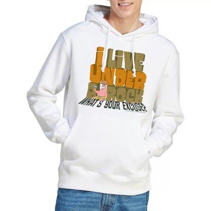 White - Lifestyle - SpongeBob SquarePants Mens What´s Your Excuse? Hoodie
