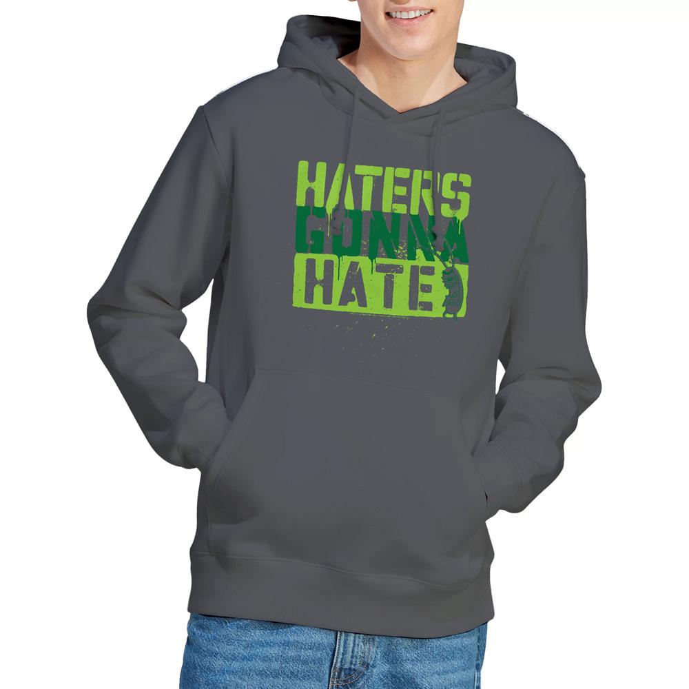 Charcoal - Lifestyle - SpongeBob SquarePants Mens Haters Gonna Hate Hoodie