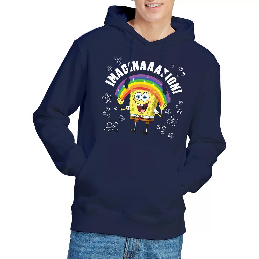 Navy - Lifestyle - SpongeBob SquarePants Mens Imagination Hoodie