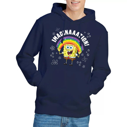 Navy - Lifestyle - SpongeBob SquarePants Mens Imagination Hoodie
