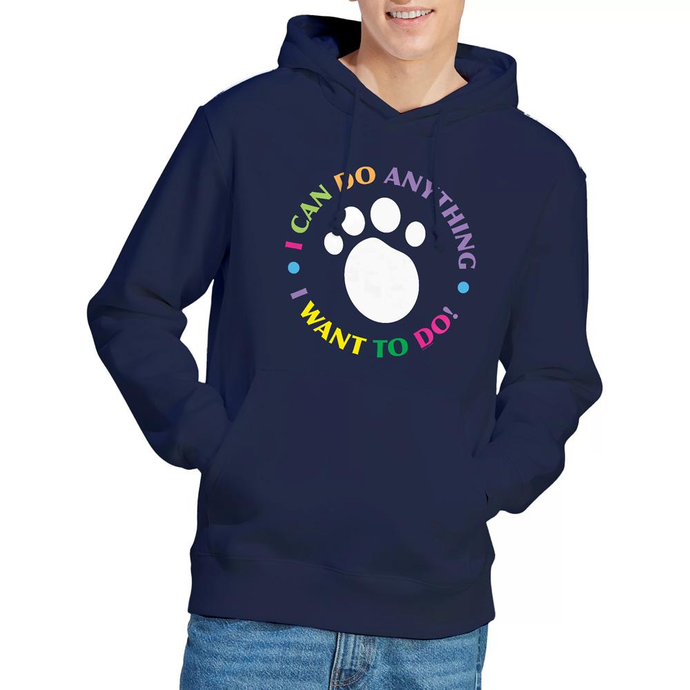 Navy - Lifestyle - Blue´s Clues Mens I Can Do Anything! Hoodie