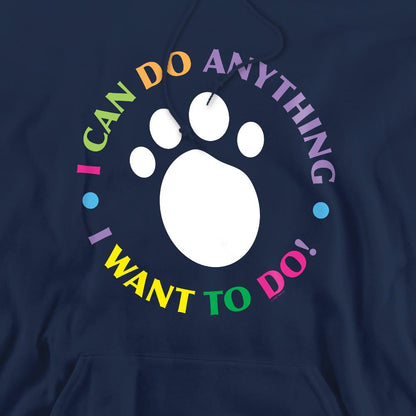 Navy - Pack Shot - Blue´s Clues Mens I Can Do Anything! Hoodie