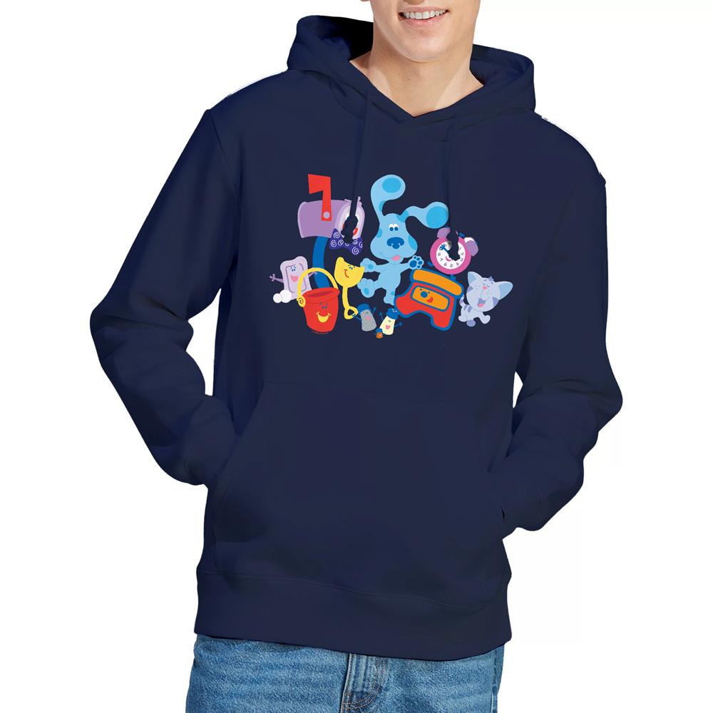 Navy - Lifestyle - Blue´s Clues Mens Friend Party Hoodie