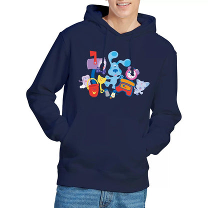 Navy - Lifestyle - Blue´s Clues Mens Friend Party Hoodie