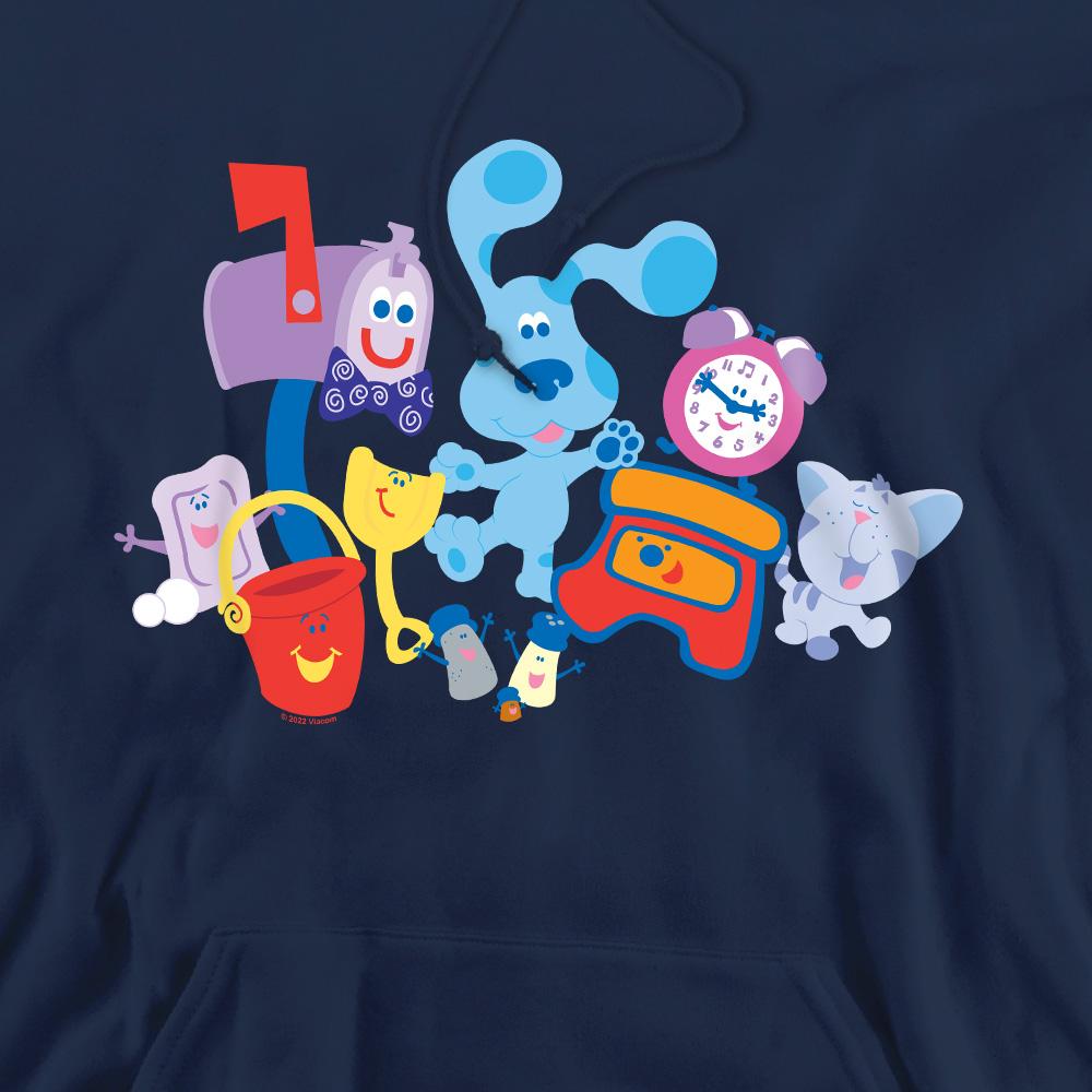 Navy - Pack Shot - Blue´s Clues Mens Friend Party Hoodie