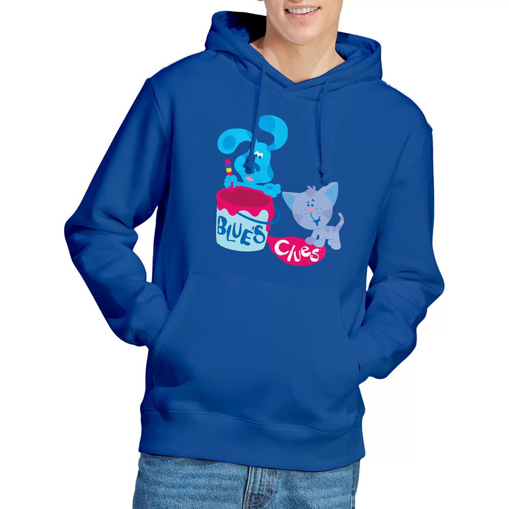 Royal Blue - Lifestyle - Blue´s Clues Mens Paint It! Hoodie