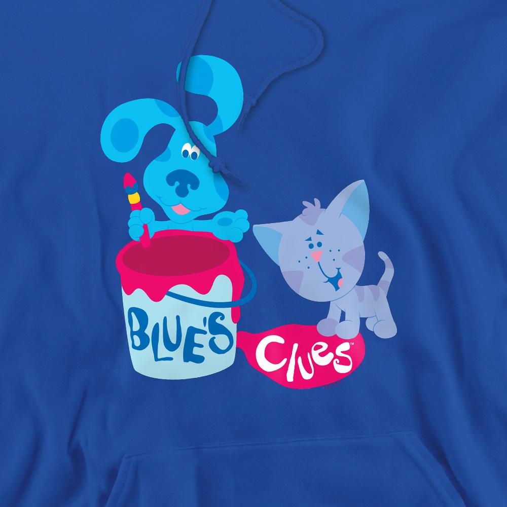 Royal Blue - Pack Shot - Blue´s Clues Mens Paint It! Hoodie
