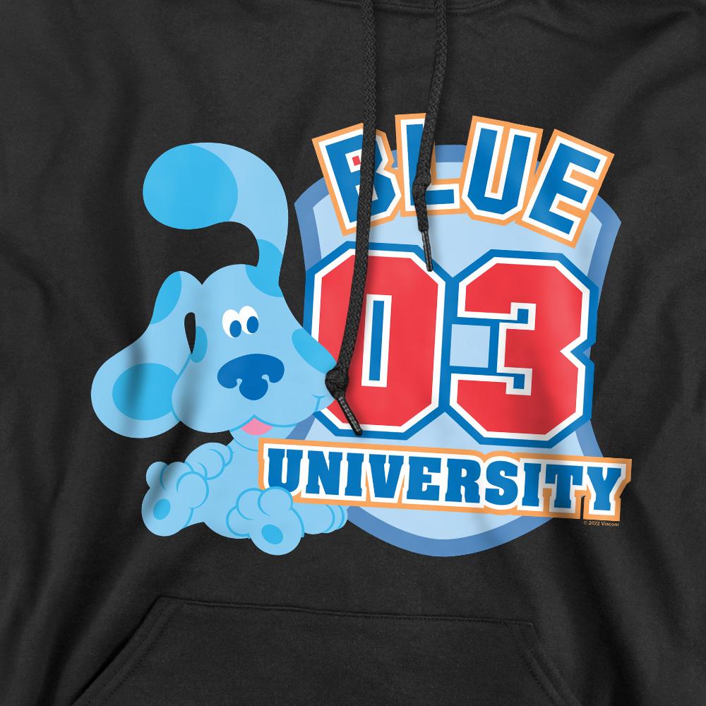 Black - Pack Shot - Blue´s Clues Mens University Hoodie