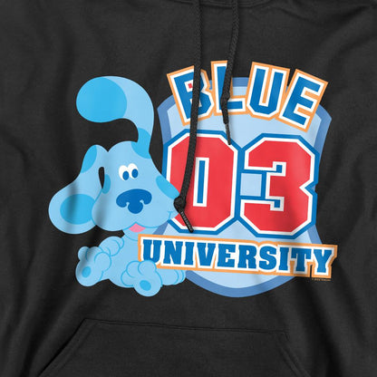 Black - Pack Shot - Blue´s Clues Mens University Hoodie