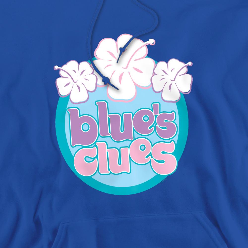 Royal Blue - Pack Shot - Blue´s Clues Mens Hawaiian Flowers Hoodie