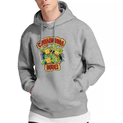 Sport Heather - Lifestyle - Teenage Mutant Ninja Turtles Mens Cowabunga Dude Hoodie