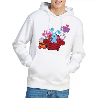 White - Lifestyle - Blue´s Clues & You! Mens Friends Forever Hoodie