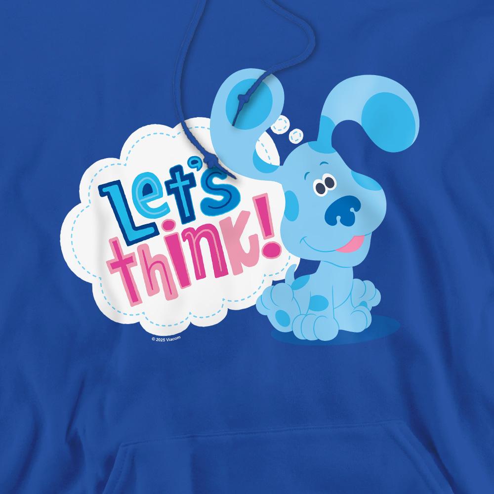Royal Blue - Pack Shot - Blue´s Clues & You! Mens Let´s Think Hoodie