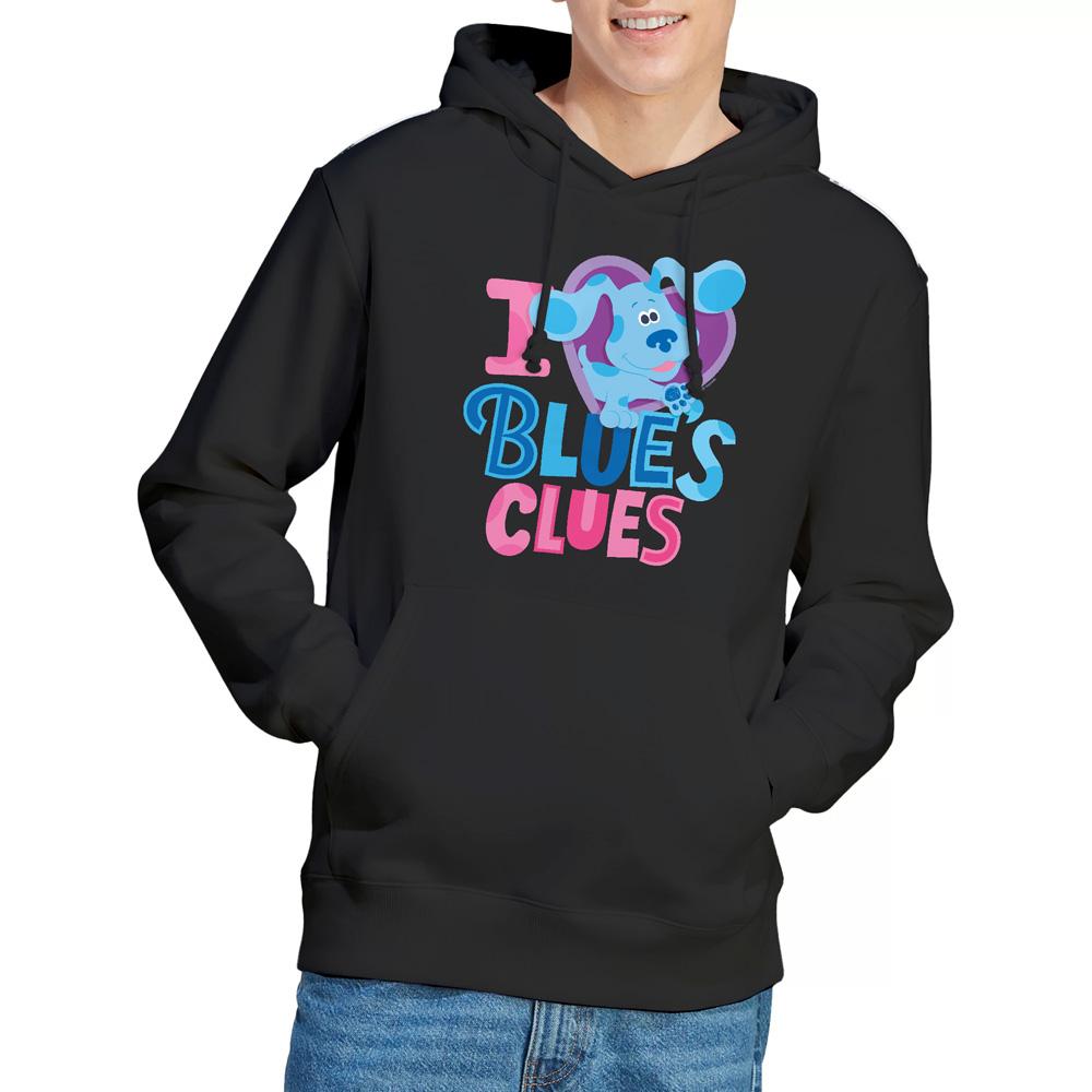Black - Lifestyle - Blue´s Clues & You! Mens I Heart Blue Hoodie