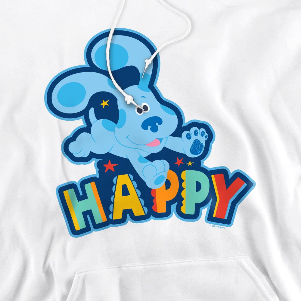 White - Pack Shot - Blue´s Clues & You! Mens Happy Puppy Hoodie