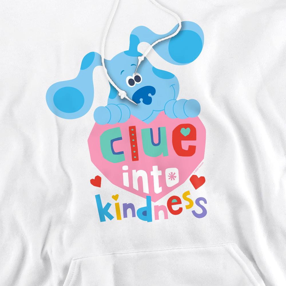 White - Pack Shot - Blue´s Clues & You! Mens Clue Into Kindness Hoodie