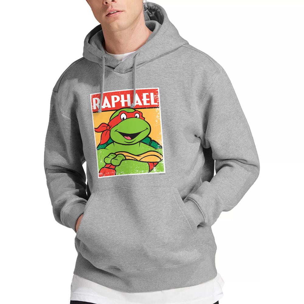 Sport Heather - Lifestyle - Teenage Mutant Ninja Turtles Mens Raphael Hoodie