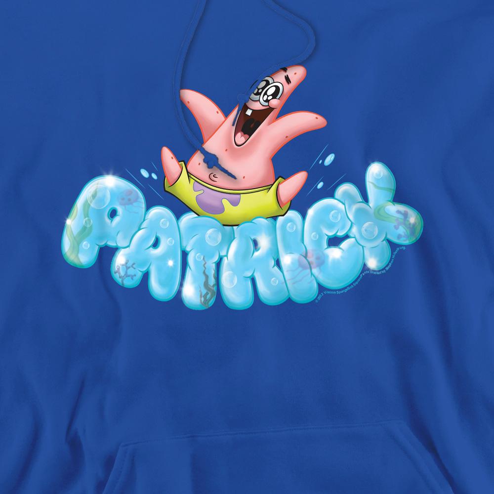 Royal Blue - Pack Shot - SpongeBob SquarePants Mens Happy Go Lucky Patrick Star Hoodie