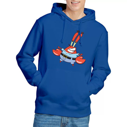 Royal Blue - Lifestyle - SpongeBob SquarePants Mens Mr Krabby Hoodie