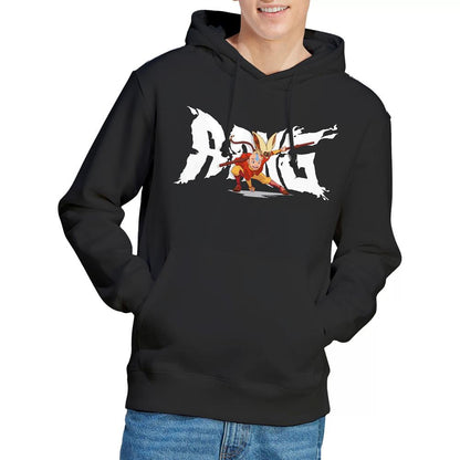Black - Lifestyle - Avatar: The Last Airbender Mens Aang & Momo Hoodie