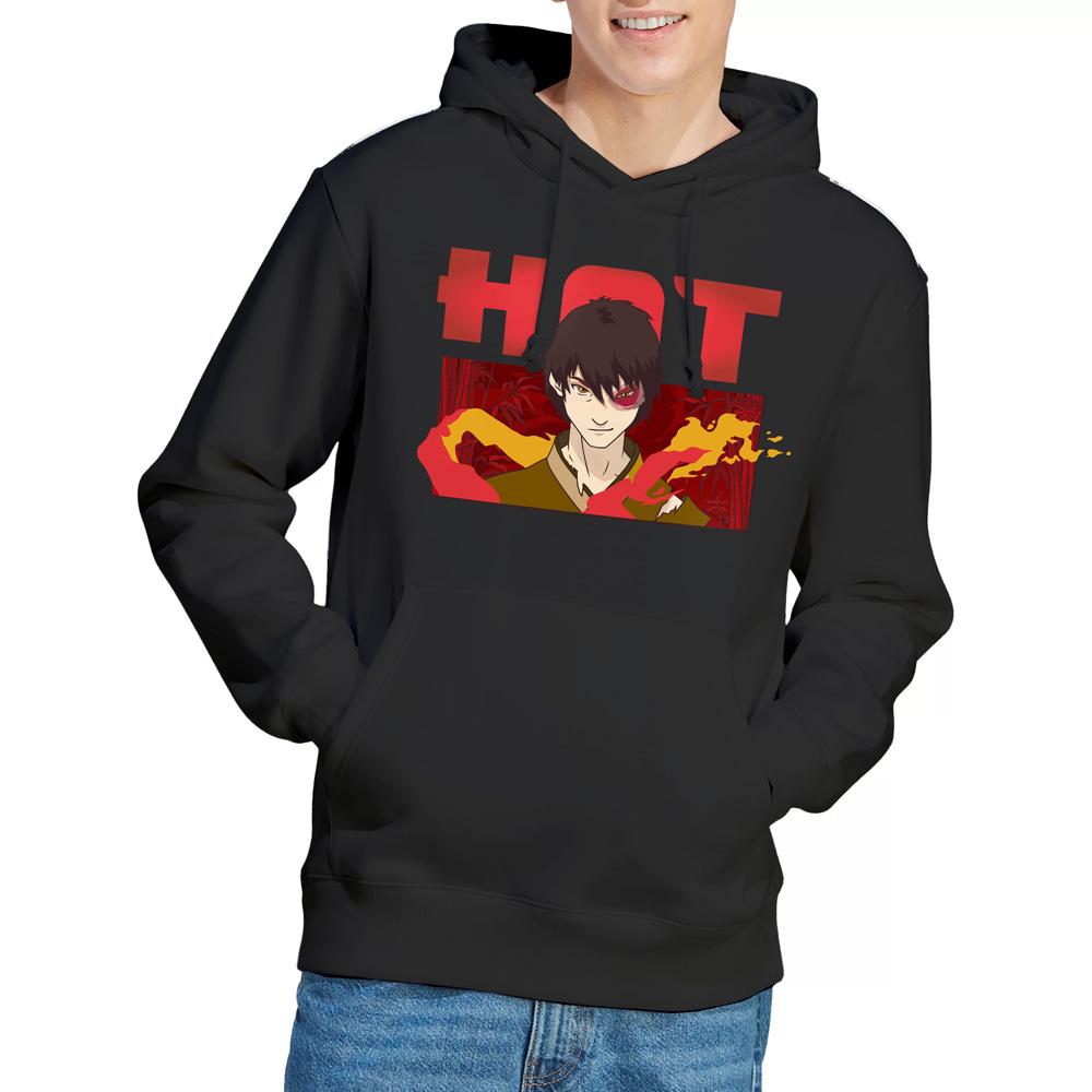 Black - Lifestyle - Avatar: The Last Airbender Mens Hot Zuko Hoodie