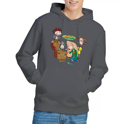 Charcoal - Lifestyle - The Wild Thornberrys Mens Treasure Hunt Hoodie