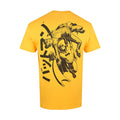 Golden Yellow-Black - Back - DC Comics Mens Batman Vs Joker Japanese Logo T-Shirt