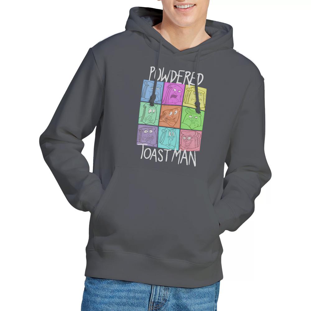 Charcoal - Lifestyle - Ren & Stimpy Mens PTM Expressions Hoodie