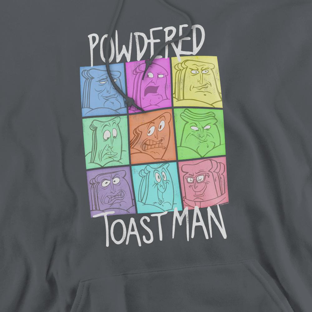 Charcoal - Pack Shot - Ren & Stimpy Mens PTM Expressions Hoodie