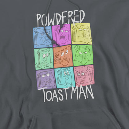 Charcoal - Pack Shot - Ren & Stimpy Mens PTM Expressions Hoodie