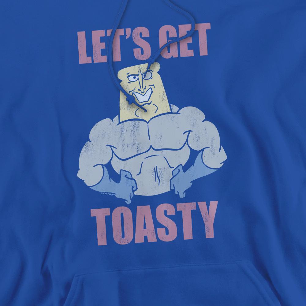 Royal Blue - Pack Shot - Ren & Stimpy Mens Let´s Get Toasty Hoodie