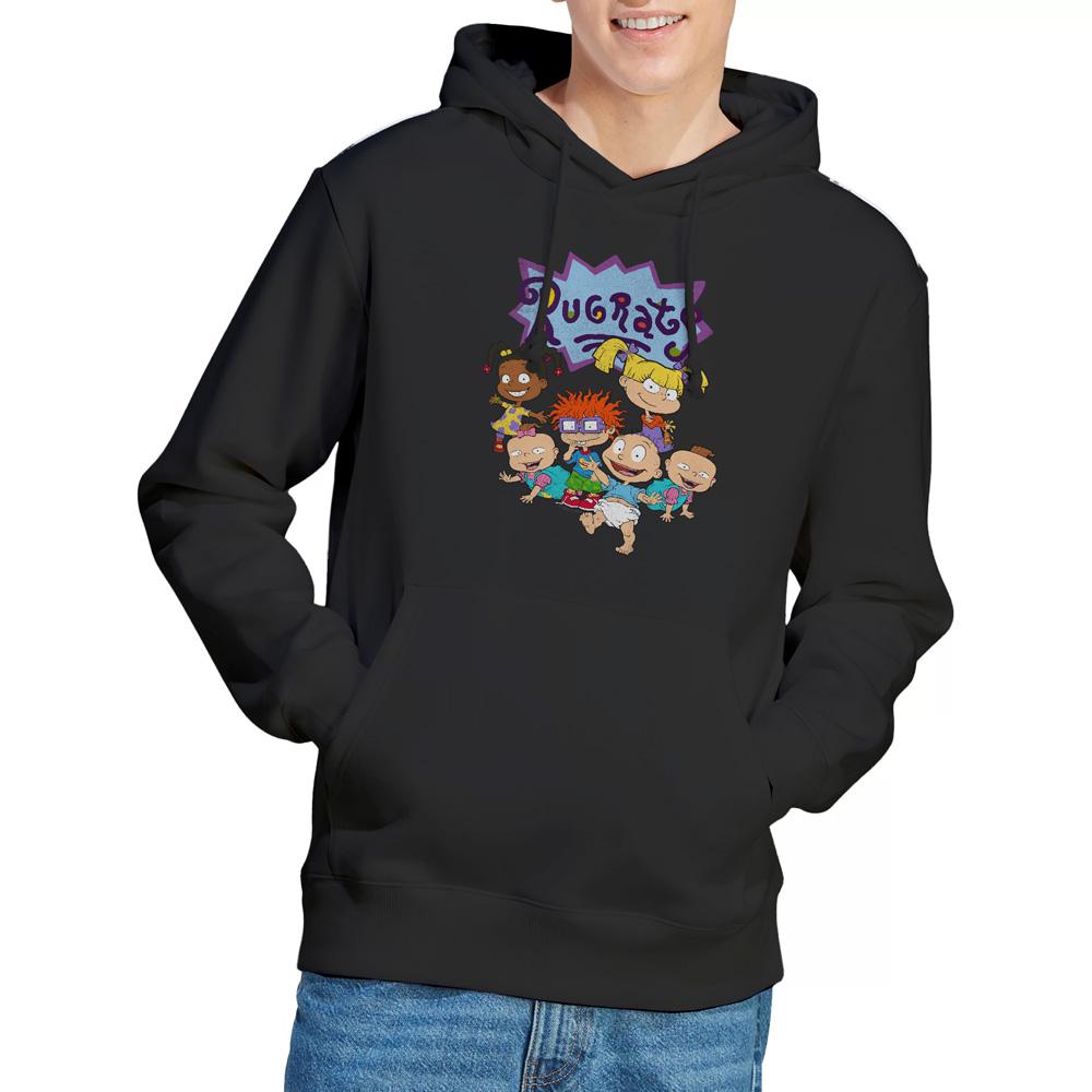 Black - Lifestyle - Rugrats Mens Group Hoodie