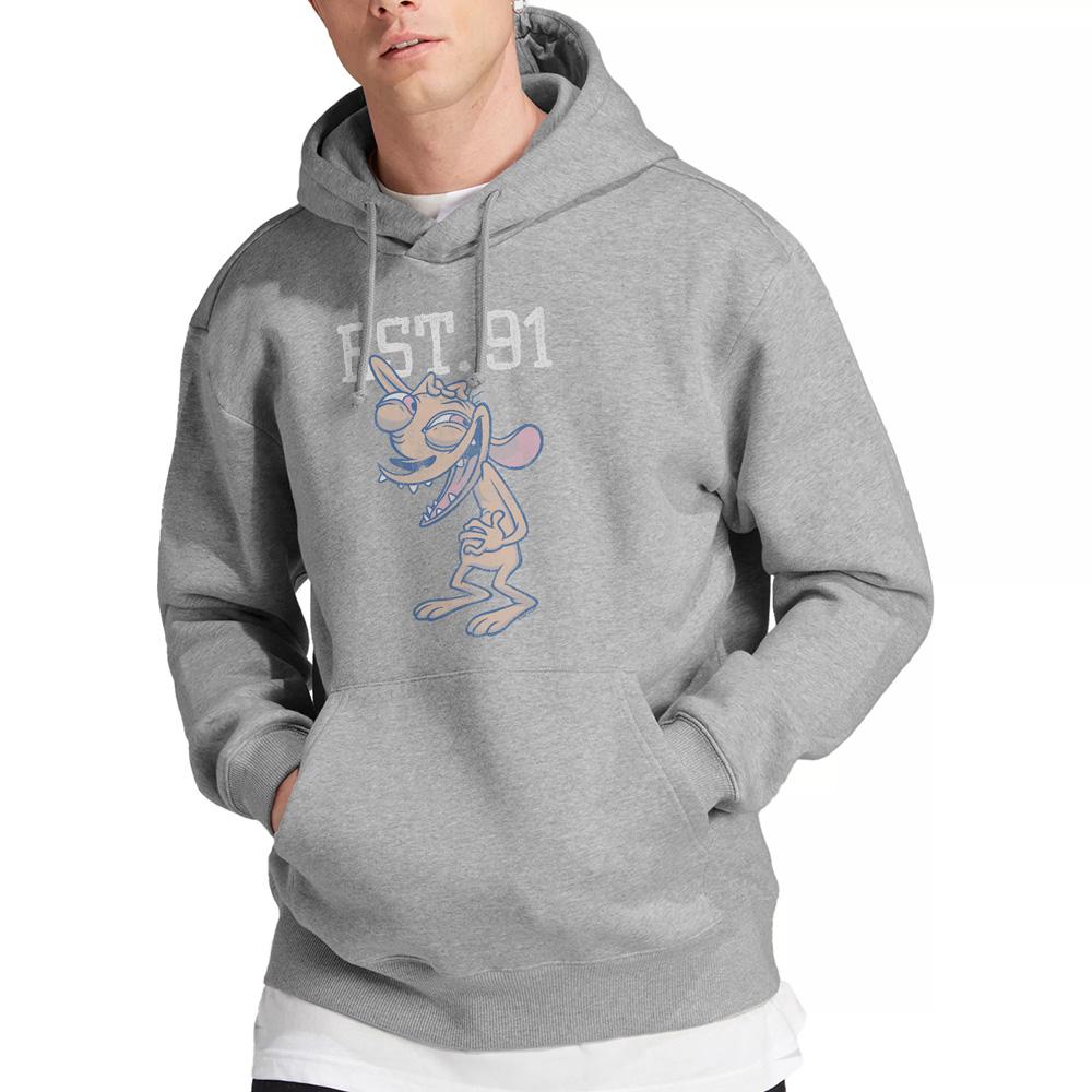 Sport Heather - Lifestyle - Ren & Stimpy Mens Est Hoodie