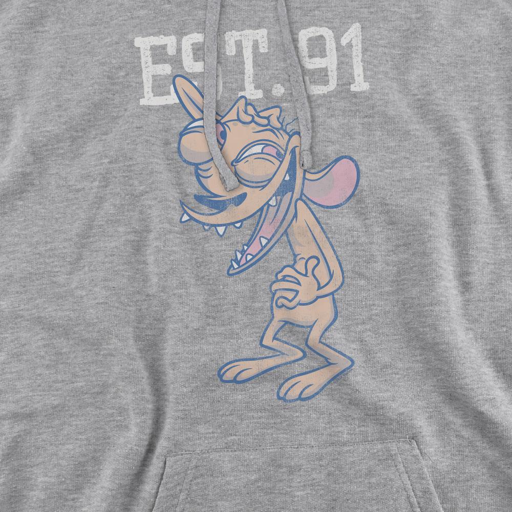 Sport Heather - Pack Shot - Ren & Stimpy Mens Est Hoodie