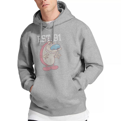 Sport Heather - Lifestyle - Ren & Stimpy Mens Est Hoodie