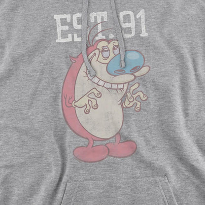 Sport Heather - Pack Shot - Ren & Stimpy Mens Est Hoodie