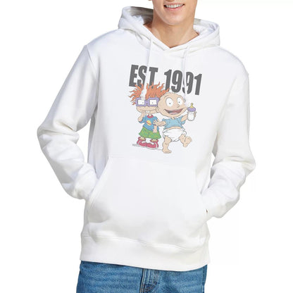 White - Lifestyle - Rugrats Mens Est 1991 Hoodie