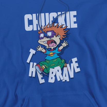 Royal Blue - Pack Shot - Rugrats Mens Chuckie The Brave Hoodie