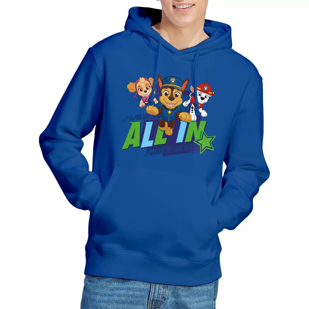 Royal Blue - Lifestyle - Paw Patrol Mens All In Hoodie