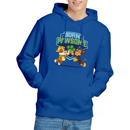 Royal Blue - Pack Shot - Paw Patrol Mens Born Pawsome Hoodie