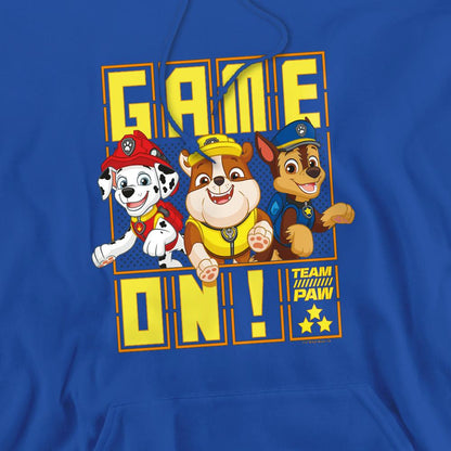 Royal Blue - Pack Shot - Paw Patrol Mens Game On Team Paw Hoodie
