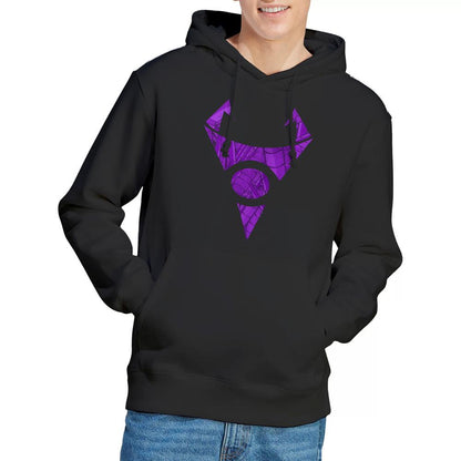 Black - Lifestyle - Invader Zim Mens Irken Tubed Logo Hoodie
