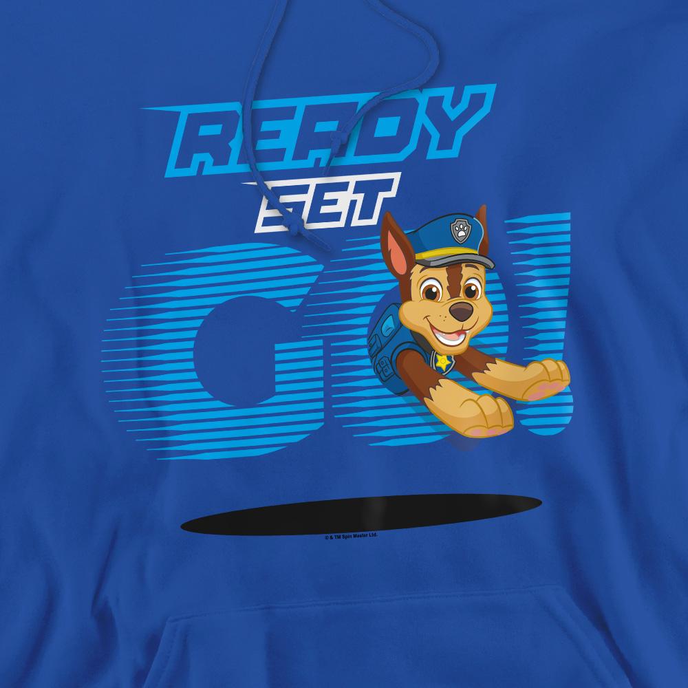 Royal Blue - Pack Shot - Paw Patrol Mens Ready Set Go! Chase Hoodie