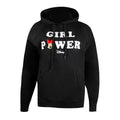 Light Graphite - Front - Disney Womens-Ladies Girl Power Minnie Mouse Hoodie