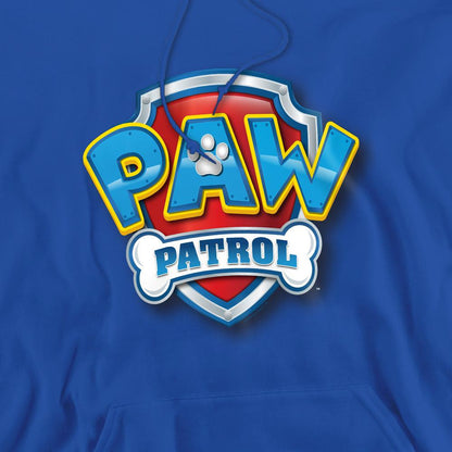 Royal Blue - Pack Shot - Paw Patrol Mens 3D Logo Hoodie
