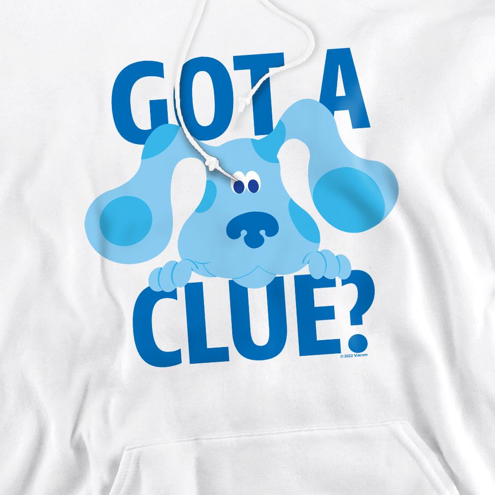 White - Pack Shot - Blue´s Clues Mens Get A Clue Hoodie