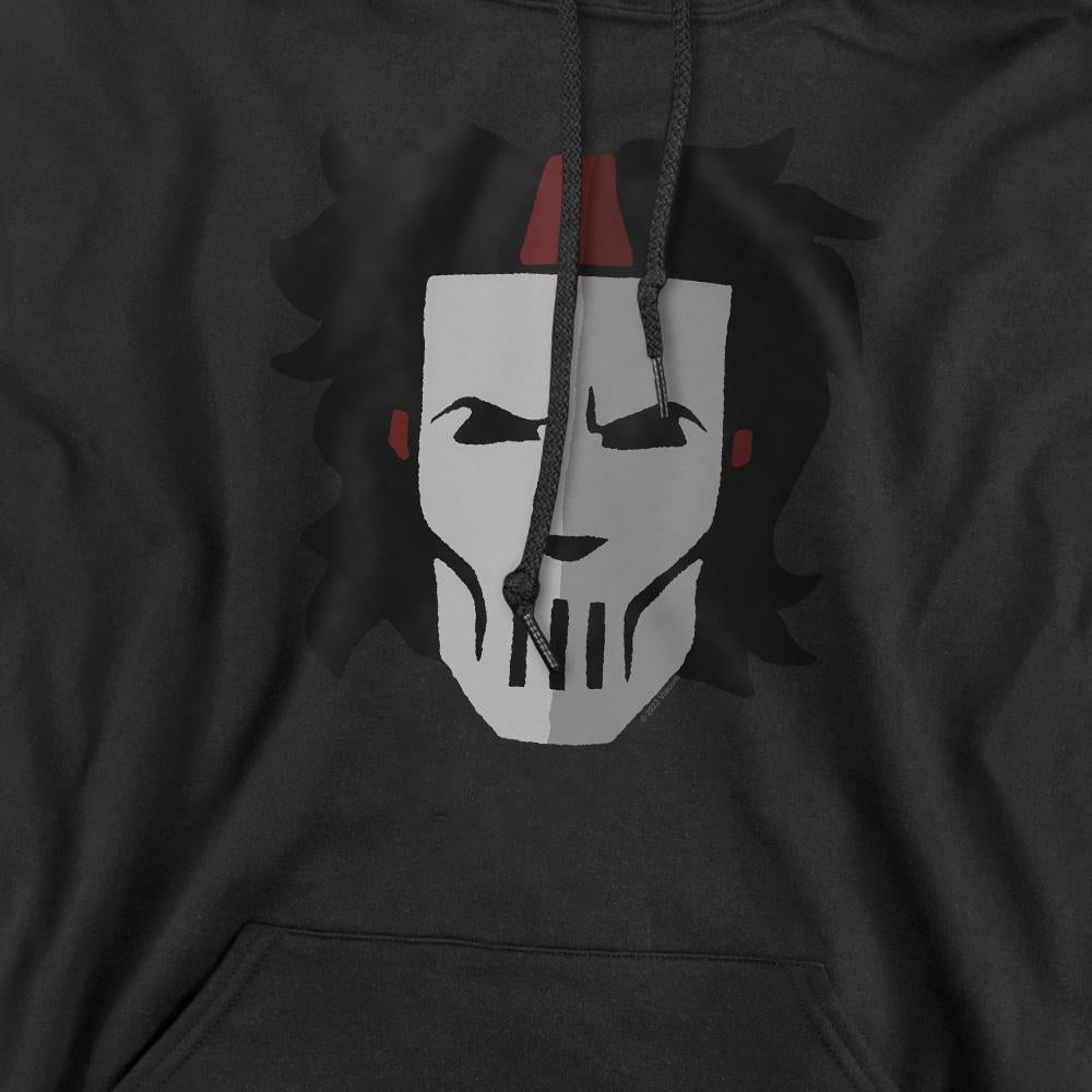 Black - Pack Shot - Teenage Mutant Ninja Turtles Mens Casey Jones Mask Hoodie