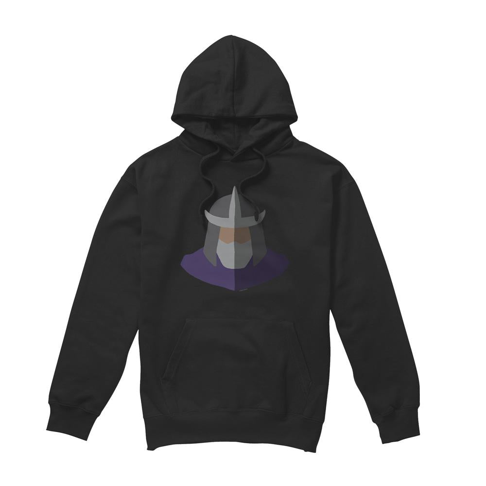 Black - Front - Teenage Mutant Ninja Turtles Mens Shredder Face Hoodie