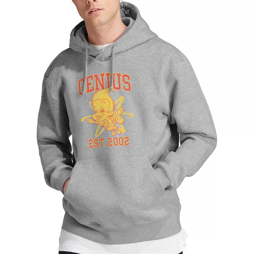 Sport Heather - Lifestyle - Jimmy Neutron Mens Genius Collegiate Hoodie