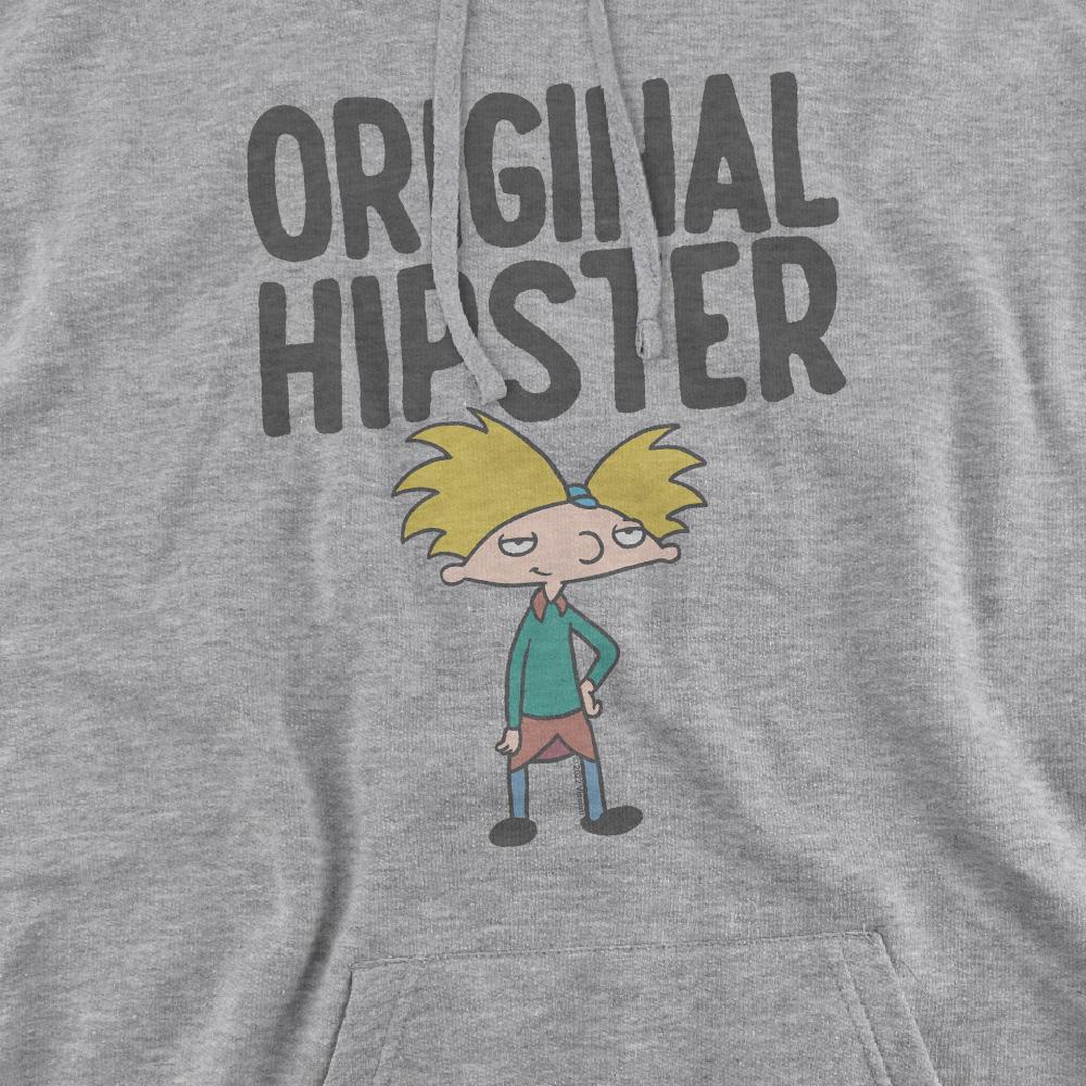 Sport Heather - Pack Shot - Hey Arnold! Mens Original Hipster Hoodie